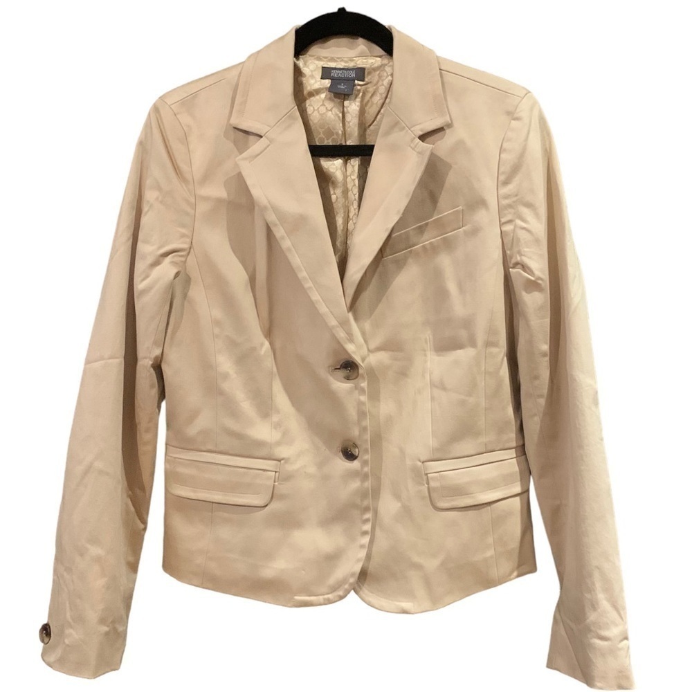 Kenneth Cole Reaction Women's Beige Blazer